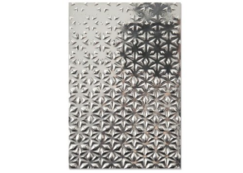 Sizzix 3-D Textured Impressions Embossing Folder Star Fall by Georgie Evans Sizzix 3-D Textured Impressions Embossing Folder Star Fall by Georgie Evans