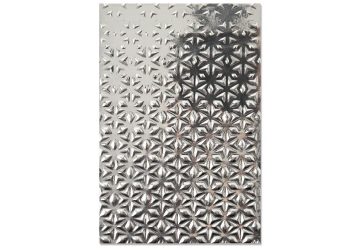 Sizzix 3-D Textured Impressions Embossing Folder Star Fall by Georgie Evans Sizzix 3-D Textured Impressions Embossing Folder Star Fall by Georgie Evans