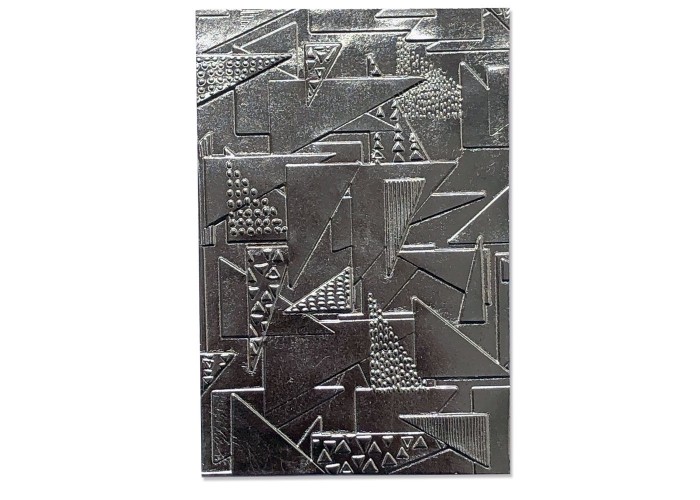 3-D Textured Impressions Embossing Folder Doodle Triangles by Jessica Scott 3-D Textured Impressions Embossing Folder Doodle Triangles by Jessica Scott