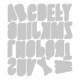 Sizzix Thinlits Die Set 26PK Alphanumeric Shadow Upper by Tim Holtz