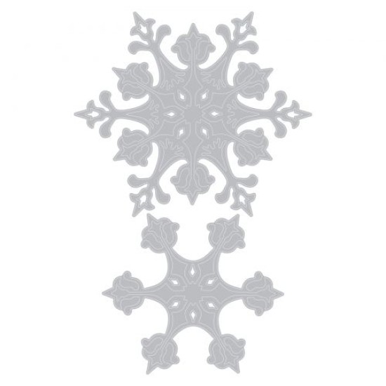 Sizzix Thinlits Die Set 2PK Stunning Snowflake Sizzix Thinlits Die Set 2PK Stunning Snowflake