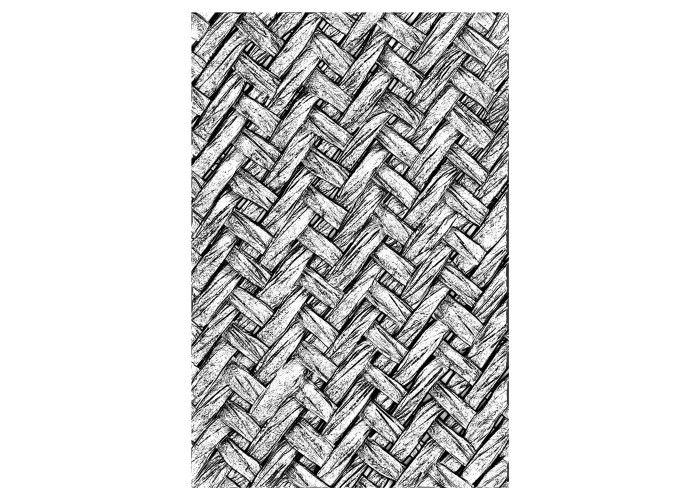 3-D Texture Fades Embossing Folder Intertwined by Tim Holtz 3-D Texture Fades Embossing Folder Intertwined by Tim Holtz