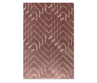 3-D Textured Impressions Embossing Folder Staggered Chevrons by Georgie Evans 3-D Textured Impressions Embossing Folder Staggered Chevrons by Georgie Evans
