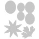 Thinlits Die Set 5PK Ranunculus by Olivia Rose Thinlits Die Set 5PK Ranunculus by Olivia Rose