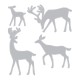 Thinlits Die Set 4PK Darling Deer by Tim Holtz Thinlits Die Set 4PK Darling Deer by Tim Holtz
