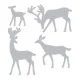 Thinlits Die Set 4PK Darling Deer by Tim Holtz