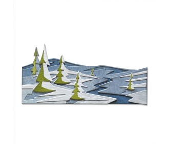 Sizzix Thinlits Colorize craft dies set Snowscape Sizzix Thinlits Colorize craft dies set Snowscape