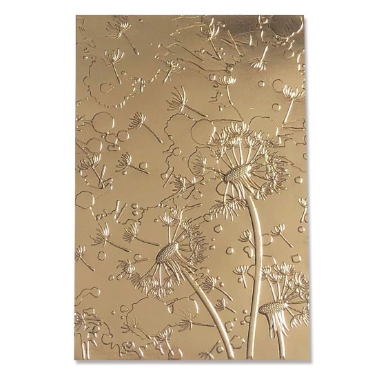 Sizzix • Essentials 3D Textured Impressions Embossing Folder Dandelion Wish Sizzix • Essentials 3D Textured Impressions Embossing Folder Dandelion Wish