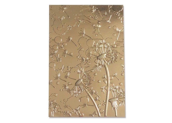 Sizzix • Essentials 3D Textured Impressions Embossing Folder Dandelion Wish