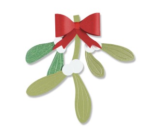 Thinlits Die Set 5PK Mistletoe Leaves by Olivia Rose Thinlits Die Set 5PK Mistletoe Leaves by Olivia Rose