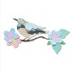 Sizzix Thinlits die set Spring bird