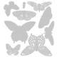Thinlits Die Set 9PK Flutter on By by Jessica Scott