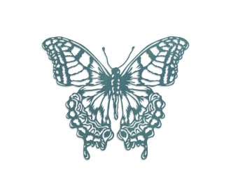 Thinlits Die Perspective Butterfly by Tim Holtz Thinlits Die Perspective Butterfly by Tim Holtz