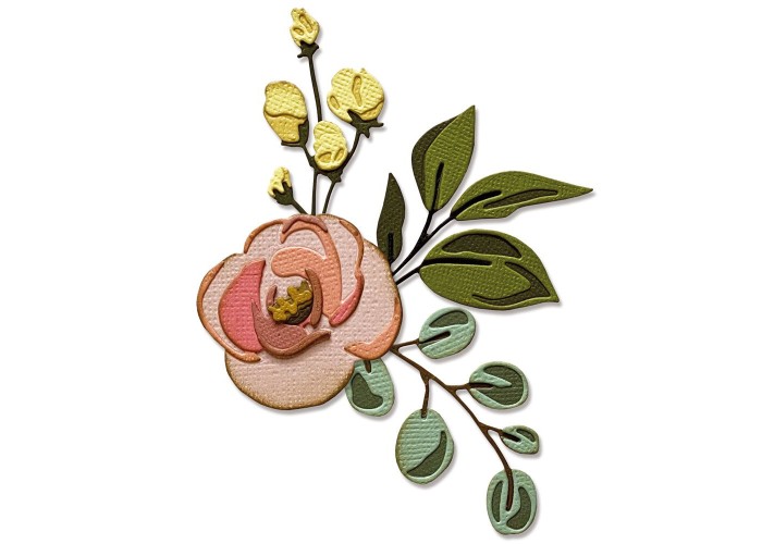 Thinlits Die Set 17PK Bloom Colorize by Tim Holtz Thinlits Die Set 17PK Bloom Colorize by Tim Holtz