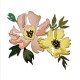 Sizzix Thinlits die set Brushstroke flowers