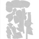 Sizzix Thinlits die set Funky trees