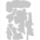 Sizzix Thinlits die set Funky trees