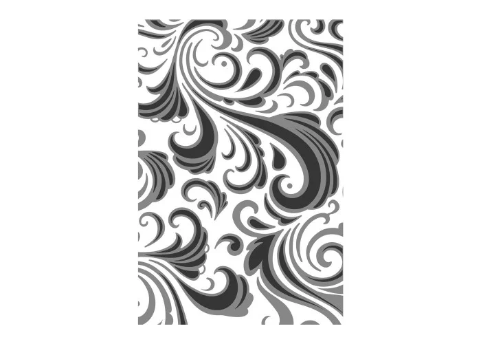 Texture Fades Embossing Folder Swirls by Tim Holtz