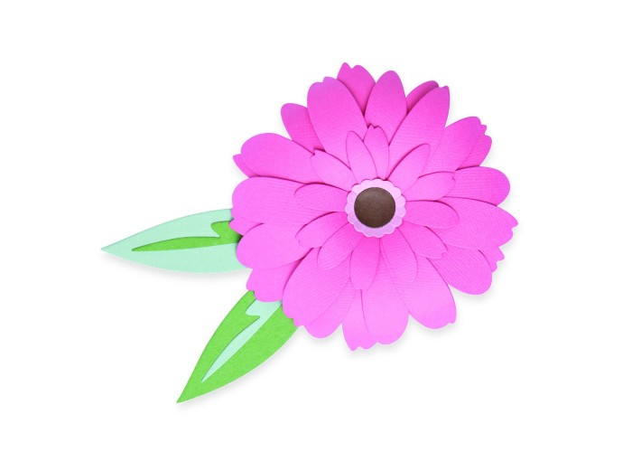 Sizzix Thinlits die set Gerbera flower Sizzix Thinlits die set Gerbera flower