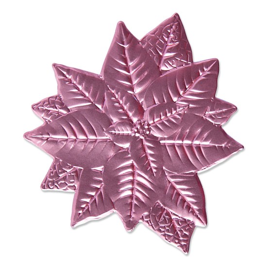 Sizzix 3D impresslits embossing folder Poinsetta Sizzix 3D impresslits embossing folder Poinsetta