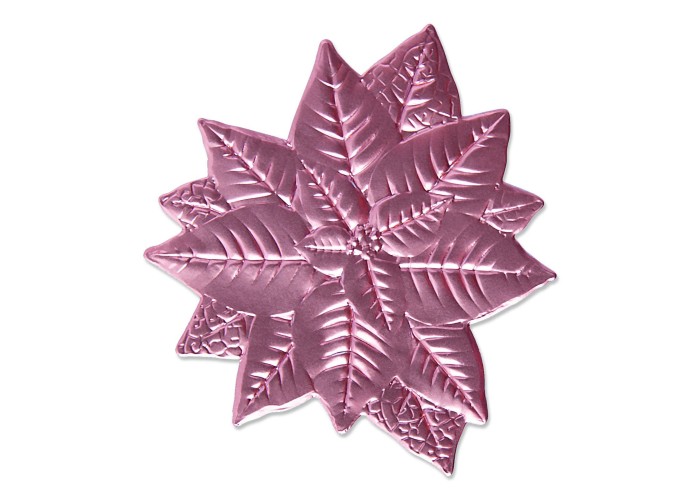 Sizzix 3D impresslits embossing folder Poinsetta Sizzix 3D impresslits embossing folder Poinsetta