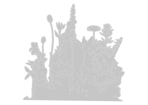Sizzix Thinlits die Flower field Sizzix Thinlits die Flower field