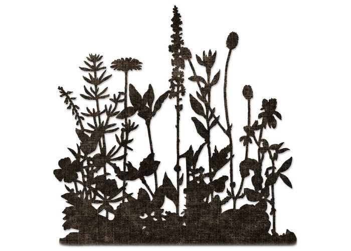 Sizzix Thinlits die Flower field Sizzix Thinlits die Flower field