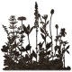 Sizzix Thinlits die Flower field