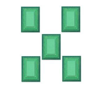 Sizzix Thinlits die set Stacked tiles Sizzix Thinlits die set Stacked tiles