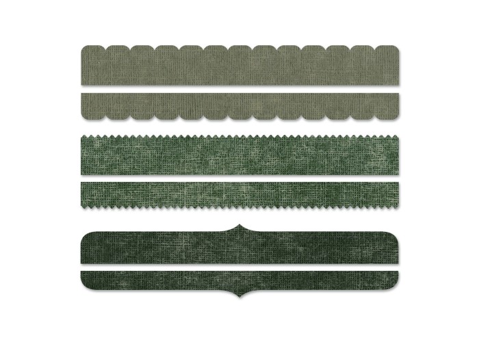 Sizzix Thinlits die set Decorative trims Sizzix Thinlits die set Decorative trims