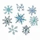 Thinlits Die Set 8PK Scribbly Snowflakes by Tim Holtz