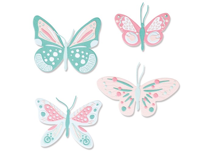 Sizzix Thinlits Die Set 29PK Patterned Butterflies by Jenna Rushforth Sizzix Thinlits Die Set 29PK Patterned Butterflies by Jenna Rushforth