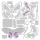 Sizzix Thinlits Die Set 29PK Patterned Butterflies by Jenna Rushforth Sizzix Thinlits Die Set 29PK Patterned Butterflies by Jenna Rushforth