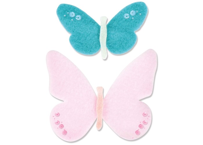 Sizzix Bigz Die Textile Butteflies by Jenna Rushforth Sizzix Bigz Die Textile Butteflies by Jenna Rushforth