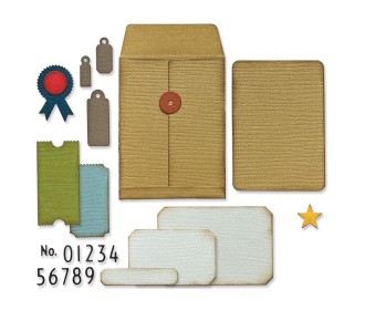 Sizzix Thinlits Die Set 45PK - Collector by Tim Holtz Sizzix Thinlits Die Set 45PK - Collector by Tim Holtz