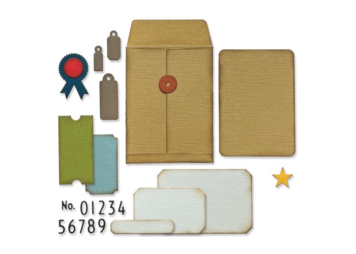 Sizzix Thinlits Die Set 45PK - Collector by Tim Holtz