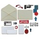 Sizzix Thinlits Die Set 48PK - Postale by Tim Holtz Sizzix Thinlits Die Set 48PK - Postale by Tim Holtz