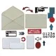 Sizzix Thinlits Die Set 48PK - Postale by Tim Holtz