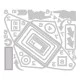 Sizzix Thinlits Die Set 48PK - Postale by Tim Holtz