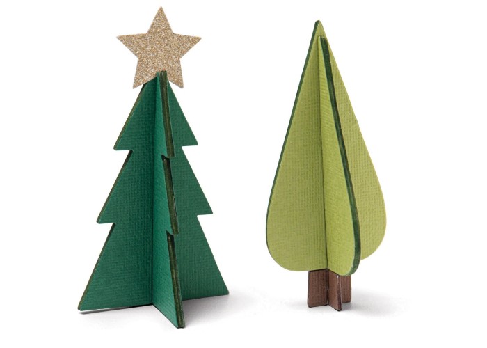 Sizzix Bigz Die Tree Ornaments Sizzix Bigz Die Tree Ornaments
