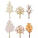 Sizzix Thinlits Die Set 7PK - Seasonal Trees Sizzix Thinlits Die Set 7PK - Seasonal Trees