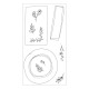 Sizzix Clear Stamps Set Drawn Frames Sizzix Clear Stamps Set Drawn Frames