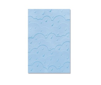 Sizzix Multi-Level Textured Impressions Embossing Folder - Rain Clouds Sizzix Multi-Level Textured Impressions Embossing Folder - Rain Clouds