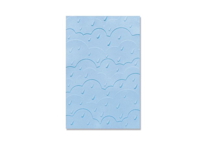 Sizzix Multi-Level Textured Impressions Embossing Folder - Rain Clouds Sizzix Multi-Level Textured Impressions Embossing Folder - Rain Clouds