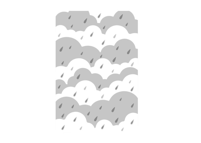 Sizzix Multi-Level Textured Impressions Embossing Folder - Rain Clouds Sizzix Multi-Level Textured Impressions Embossing Folder - Rain Clouds