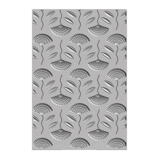 Sizzix 3-D Textured Impressions Embossing Folder Quirky Florals Sizzix 3-D Textured Impressions Embossing Folder Quirky Florals