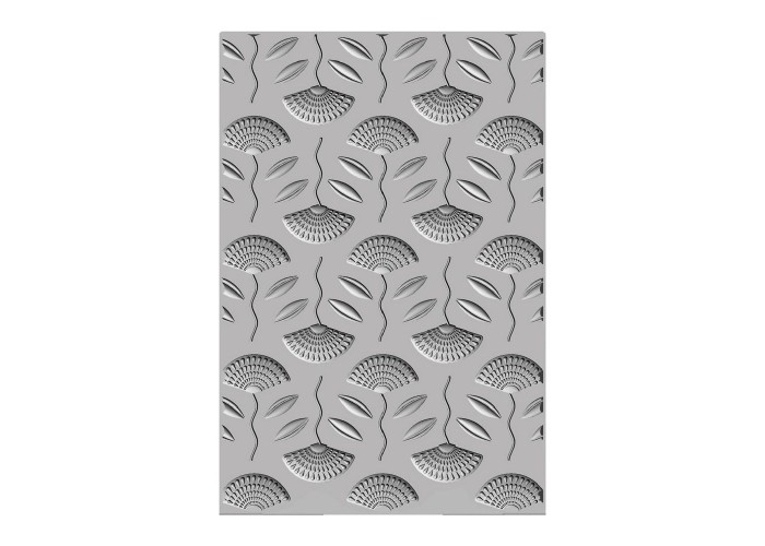 Sizzix 3-D Textured Impressions Embossing Folder Quirky Florals Sizzix 3-D Textured Impressions Embossing Folder Quirky Florals