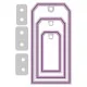 Sizzix Thinlits Die Set 6PK - Framed Tags by Tim Holtz