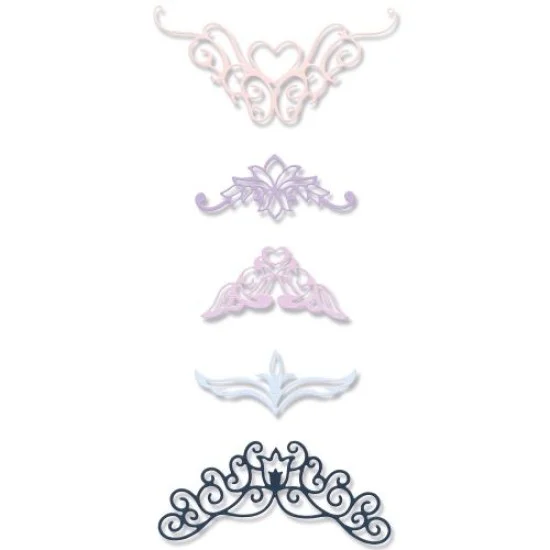 Sizzix Thinlits Die Set 5τεμ – Fanciful Corners