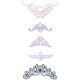 Sizzix Thinlits Die Set 5τεμ – Fanciful Corners Sizzix Thinlits Die Set 5τεμ – Fanciful Corners